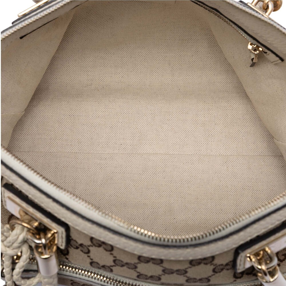 Pre-Loved Gucci GG Canvas Bella Satchel - Picture 4 of 7